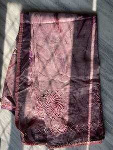 Elegant Embellished Saree