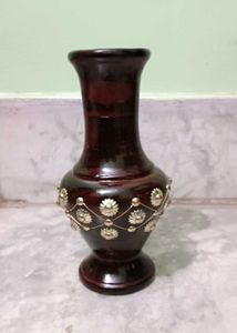 New Wooden Flower Pot