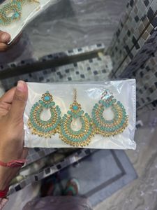 Earring With Mangtikka