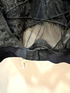 Beautiful Black Lace Under Wire Bralette