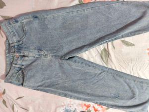 Both Jeans And Green Korean Pants AreXS ..