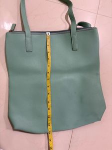 Mint Green Tote Bag