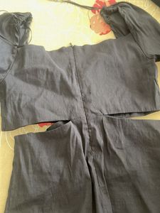 Zara Black Cutout Top