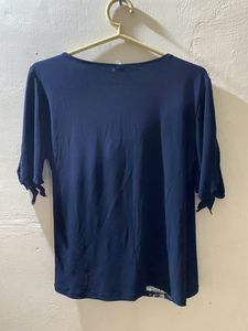 Deep V Neck Top Women