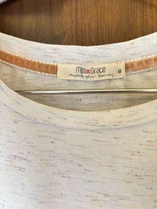 Life Graphic Ruffle Sleeve Tee