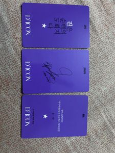 Bts Dicon Official Photocards