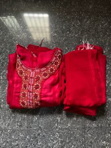 Vintage Style Women Kurta Set
