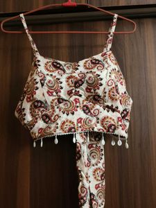 Paisley Print Blouse