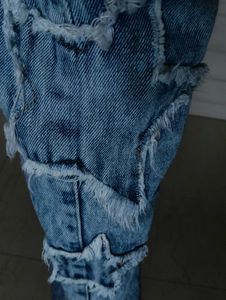 starry blue jeans