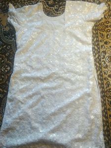 White Chicken Kari Kurti.