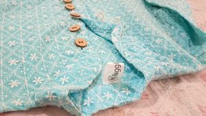 Light Blue Women Top