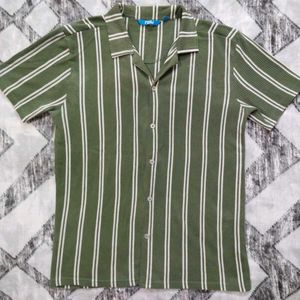 Striped Green Shirt