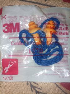 3 M Corded Reusable Ear Plugs