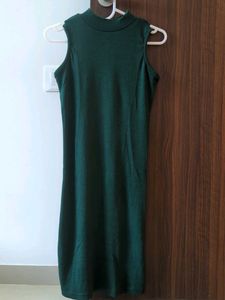 Green Bodycon Mini Dress