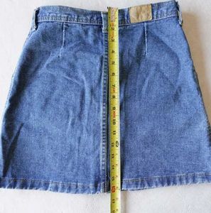 Vintage Cargo Mini Skirt Denim Y2K Babydoll Micro