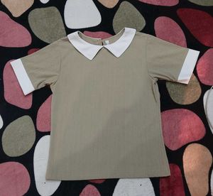 Cute Collared Top