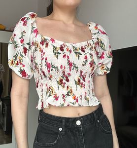 S Floral Blouse