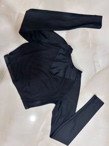 Mesh Long Sleeve Top