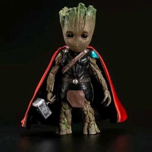 Baby Groot Action Figure Cos Thor Avenger