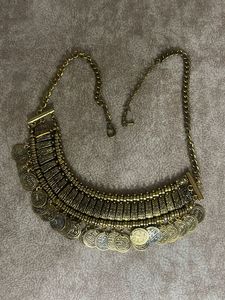 Boho Coin Statement Necklace