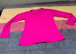 rose / pink full sleeve inner stretchable