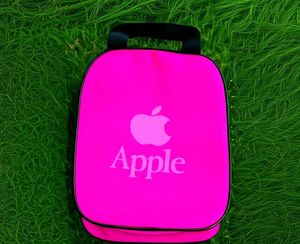 Vintage Pink Apple Lunchbox