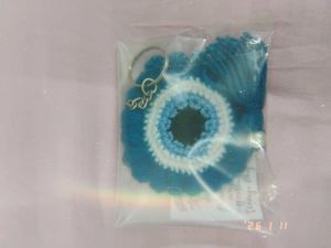 Crochet Evil Eye Keychain🧿