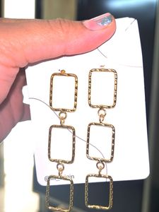 Geometric Drop Earrings