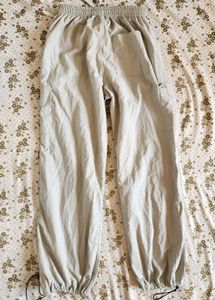 korean beige Cargo Pants