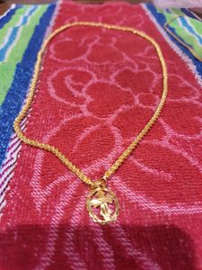 Murukku Chain With Cross Dollar