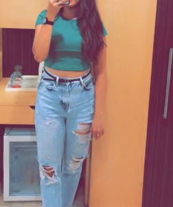 rib crop top
