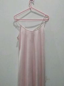 Pink Nighty With Maxi Free
