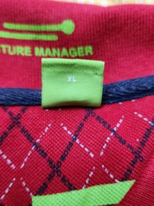 Hugo Boss XL red T Shirt
