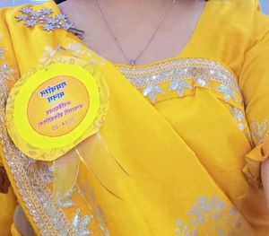 Yellow Pretty Sarees