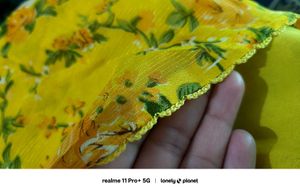 Lemon Yallow Saree