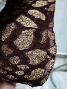 Elegant Embroidered Saree(GEORGETTE+ TISSUE)