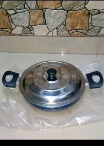 RENBERG BLUE ORCHID NONSTICK KADAI WITH LID