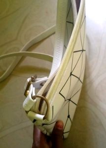White Sling Bag