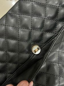 Black Quilted shoulder bag