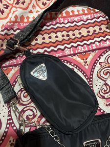 Prada And Savana Black Dupe Sling Bag