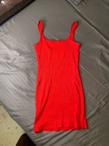 Red Bodycon Mini Dress