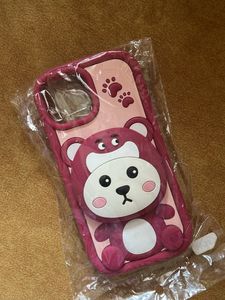 Unused Cute Pink Iphone 13/14 Phone Case
