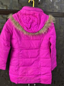 HOT PINK BUFFER JACKET FOR SHE