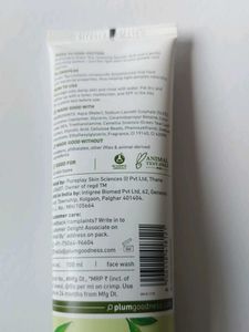 Plum Green Tea Face Wash