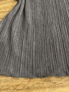 Ribbed Turtleneck Long Sleeve Top