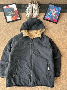 Hooded Fleece Lined Jacket