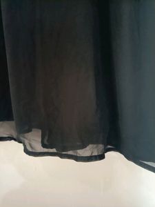 Black Dress With Gold Work