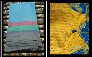 Ethnic Saree & Blouse Set