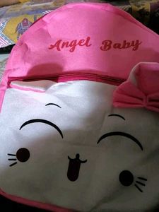 Strawberry Print Backpack