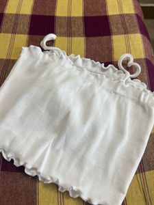 Cute White Tube Top